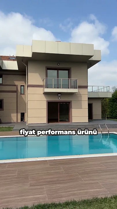 Rezidansta Daire Fiyatına İstanbul'da Hazır Villa